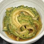 ゴーヤにんにく醬油漬け