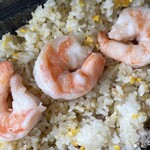 きく屋 - 『エビチャーハン』のエビ3尾