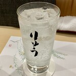 おでん 柳 - 二階堂ソーダ割り880円