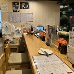 広島焼き みやこ亭 - カウンター席に移動