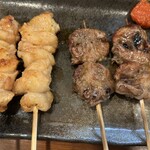 越乃商店 - ぼんじりとハツ匠