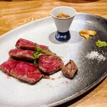 299437936 - 黒毛和牛ステーキ(サーロイン)
