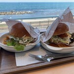 カフェ イソミ テラス - マスバーガー