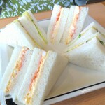 coffee&lunch さがみ - ミックスサンドイッチ　700円