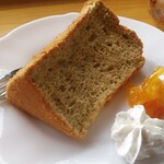 なつめカフェ - シフォンケーキ
