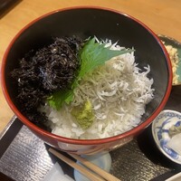 お料理 とみやま - 釜揚げしらす丼御膳