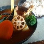 Rojiura Curry SAMURAI. - チキン野菜
            やわらかチキン
            辛さ4
            