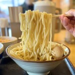 大勝軒〇秀 - ・野菜つけ麺 1,200円/税込
・味玉 150円/税込
・辛ネギ 200円/税込