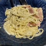 バル30 - 生海苔とベーコンのクリームパスタ