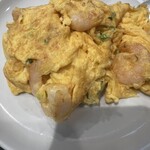 清香園 - 芝海老の卵炒め