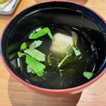 季節料理　あら珠 - お吸い物