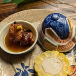 懐石料理 桝田 - タコの旨煮