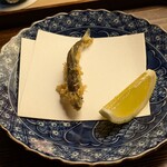懐石料理 桝田 - 稚鮎フライ