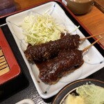 やぶ福 - ・みそ串かつ