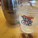 コメダ珈琲店 - アイスコーヒーとお水