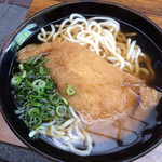 京橋浪花 - きつね細うどん 330円