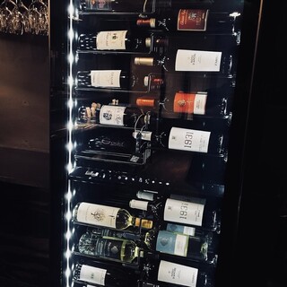 【持ち出しワイン】大型セラーからお好きなワインをチョイス！