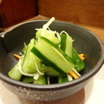 いわや - きゅうりがっこ（2014/08）