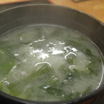 みさき庵 - 味噌汁