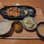 釣船茶屋ざうお - 鶏の西京味噌焼き定食　1000円