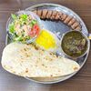 アリーズ・ケバブ - ケバブとカレーランチセット
