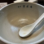 麺屋吉左右 - 完飲・完食。ごちそう様でした。