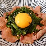 酒呑気まるこ - レバニラユッケ