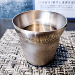 煮干しラーメン キングニボラ - お冷グラス