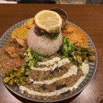 間借りカレー シモカワスパイス - 