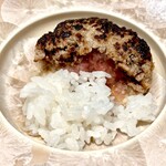 肉料理ふくなが - ハンバーグinごはん