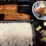 299496170 - お重は二段でご飯と別盛りになっている