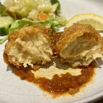 kitchen俊貴 - タラバ蟹のクリームコロッケ