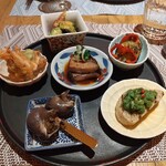 fu-fu shisen - 前菜6種