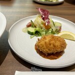 kitchen俊貴 - タラバ蟹のクリームコロッケ