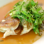 ◆旬の魚！香港蒸しまたはサクサク揚げ