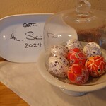 Hotel am Hoken - 柄付きの卵