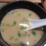 中華蕎麦 ひら井 - このスープ割の旨さよ！