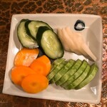 タイニーカフェ - アボカドの糠漬け