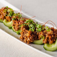 ピリ辛肉味噌きゅうり
