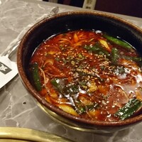 川崎名物 炭火焼肉 食道園 - バラ汁