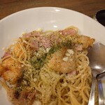 伊都旬彩 こころ - 海老のバジルパスタ！