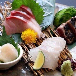 在每天早上采购的鲜鱼中加入“Hitotama”的刺身