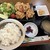 Hyuga - 料理写真:唐揚げ定食　13,5 EUR