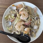 ちゃんぽん　一真 - 海鮮ちゃんぽん　並盛り