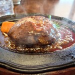 ステーキ屋ひろ - 特大ハンバーグセット300g