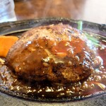 ステーキ屋ひろ - 特大ハンバーグセット300g