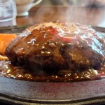 ステーキ屋ひろ - 特大ハンバーグセット300g