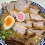 支那そば こてつ - 魚介豚骨醤油900円+チャーシュー300円