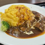 浅草聚楽 - ビーフシチューオムライス