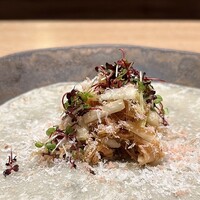 新富町 湯浅 - 吉切鮫胸鰭 クレープ